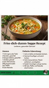 90K views · 329 reactions | 北 Der Name ist Programm! Diese Suppe...