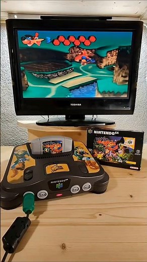 The perfect Sunday vibe: Banjo-Kazooie! 🐻🐦#BanjoKazooie #N64 #Nintendo64 #RareLtd #RetroGaming