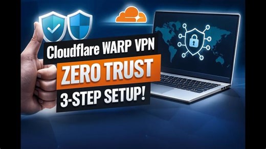 How to Set Up Cloudflare WARP VPN with Zero Trust in 3 Easy Steps ✅ | Omid Doroodian