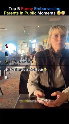 Top 5 Funny Embarrassing Parents In Public Moments (Parents Wanted To Hide!) 🤣💀