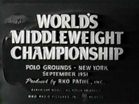 Boxing: Sugar Ray Robinson vs Randy Turpin II, Sep. 12, 1951