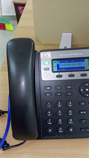 Grandstream GXP1615 IP phone. Suitable for desktop communication #grandstream#networking #ipphone