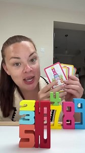 23 reactions |  Hands-On Math Fun for Toddlers! ✅ Wooden Number Stacking Blocks ✅ Early Math Fun ✅ Enhances Coordination Save with a huge discount and watch your child explore numbers with stacking, sorting & fun challenges! | Morgan's Minis | Facebook
