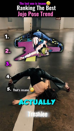 Ranking the best Jojo Pose - part 1.