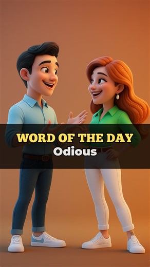 ClipYourEnglish | English Phrases | Idioms on Instagram‎: "🤢 Want a strong word to describe something deeply unpleasant or hateful? The word “Odious” is perfect when you want your English to sound precise and powerful 👇 Word: Odious Meaning: 📌 Extremely unpleasant, offensive, or deserving hatred. 📌 Hindi: अत्यंत घृणित या नफरत के काबिल। 📌 Kannada: ಅತ್ಯಂತ ಅಸಹ್ಯಕರ ಅಥವಾ ದ್ವೇಷಾರ್ಹ. 📌 🇩🇪 Abscheulich, verhasst, widerlich. 📌 🇫🇷 Odieux, détestable. 📌 🇮🇹 Odioso, detestabile. 📌 🇪🇸 Odioso, 