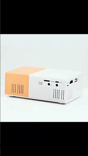 Mini Portable YG300 LED Outdoor Mini HD 1080P Mobile Projector Children's Projector Ultra-cle