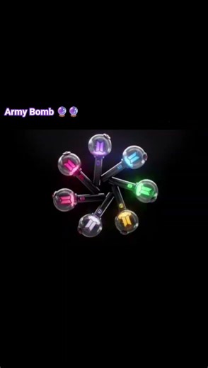 BTS new army bomb light stick 🔮🔮😊 #bts