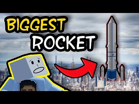 I Built The BIGGEST Rocket in Roblox (Blast Off Simulator)