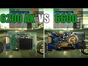 GeForce 6200 AX vs GeForce 6600 Test in 13 Games (No FPS Drop - Capture Card)
