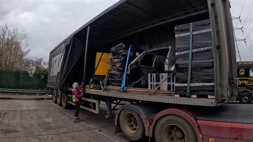 I filled the trailer with a backload