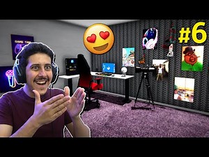 محاكي اليوتيوبر #6 : تأثيث الشقه 🤩🏡 | Streamer Life Simulator