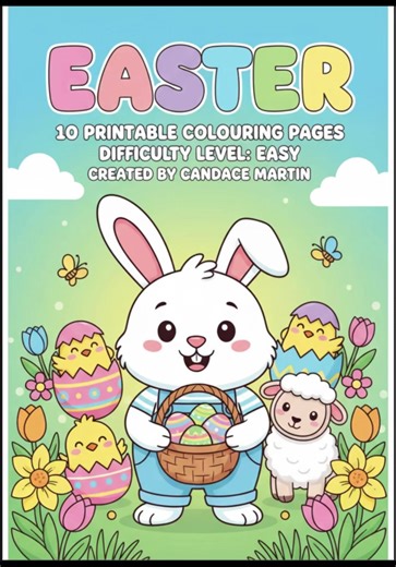 10 Easter Colouring Pages: Fun & Easy Printables