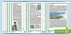 UKS2 Battle of Britain Differentiated Reading Comprehension Activity