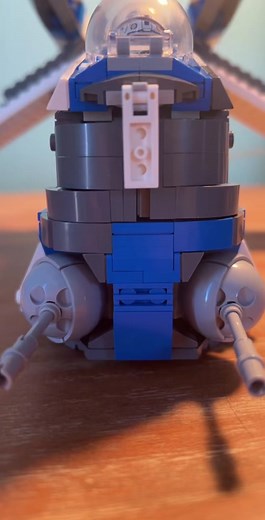 Custom Lego 501st Gunship Building Process