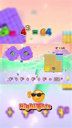 unlock! numberblocks cube numbers addition #mathforkids # #numberblocks #shorts #ytshorts