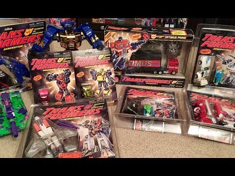 Transformers G2 Collection Tour Video