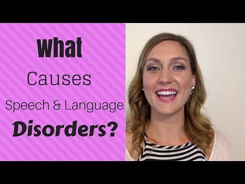 What causes Speech and Language Disorders?