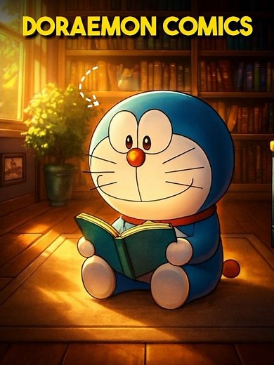 did you know Doraemon read his own story #comics
