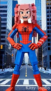 Roblox Spider Girl Huntrix? She Turns Into Roblox Spider Man! 🕷️🔥 | K-Pop Demon Hunters