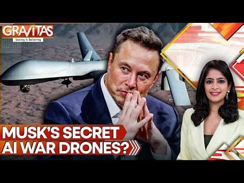 Elon Musk Firms In Pentagon Race To Develop AI Drone Swarms — Reports | Gravitas