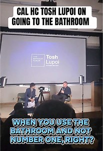 Hilarious Moments from Berkeley Forum with Tosh Lupoi