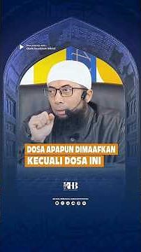 ANY SIN CAN BE FORGIVEN EXCEPT FOR THIS ONE - KHALID BASALAMAH