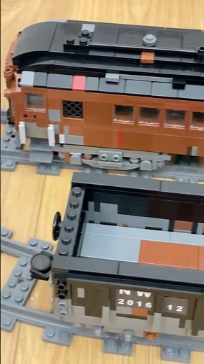 Brick Weathered 1:48 PRR P70 Passenger Coach #lego #trains
