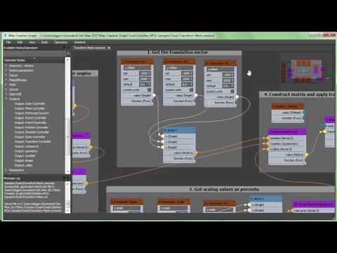 3ds Max 2017 MCG Tutorial - Transform Mesh Modifier