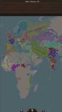 1337 - 1836 EU5 Timelapse [Modded]