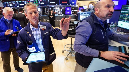 Dow closes 400 points higher, but ends session well off the highs of the day: Live updates