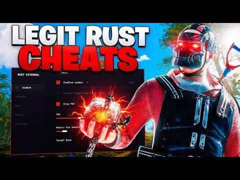 Legit CHEATING with RUST CHEATS solo against EVERYONE....