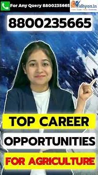 Agriculture Students Ke Liye Top Career Options 2026 | Jobs, Salary & Future Scope!
