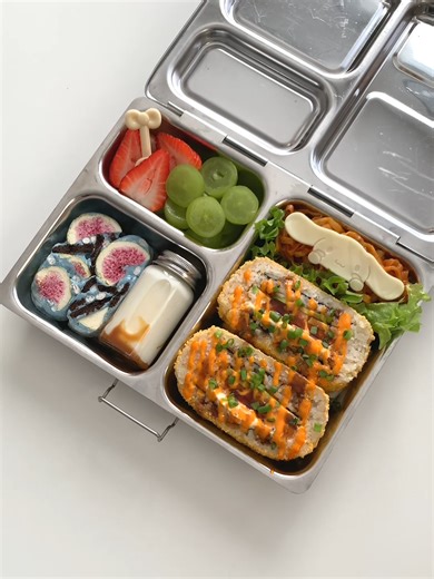 Pack a Bento for My Daughter - day 149 🍱 和我一起做便當#lunchbox #cooking #bento #asmrvideo #food #bentobox #kawaiifood #便當 #愛心便當 #헬로키티 #도시락 #사랑도시락 #ハローキティ #キャラ弁 #お弁当