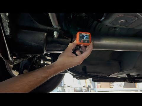 Setting The Pinion Angle For Drag Racing, 2JZ Foxbody..