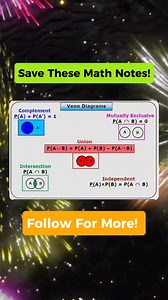 16K views · 178 reactions | Save these Venn Diagram Math Notes ...