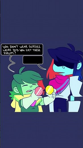 Spamtons Glasses - Twin Runes Mini Story [ Deltarune/Undertale Comic Dub ]