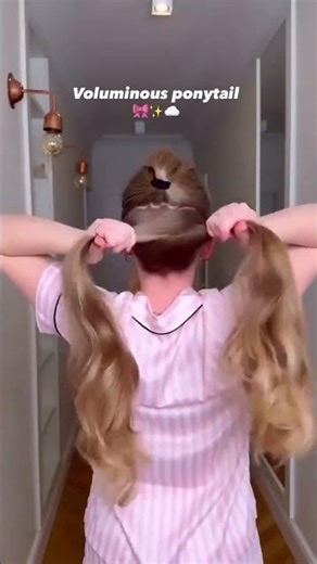 Instant Volume High Ponytail Hack | Viral Hairstyle Tutorial 2026💃