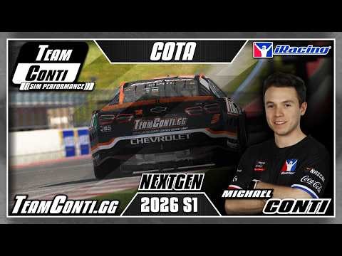 iRacing Pro Track Guide by Team Conti Sim Performance I NASCAR NextGen at COTA (NASCAR West)