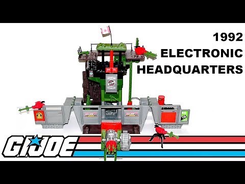 1992 Electronic G.I. Joe Headquarters review
