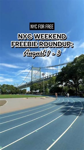 28K views · 68 reactions | NYC WEEKEND FREEBIE ROUNDUP AUG 1 - 3...