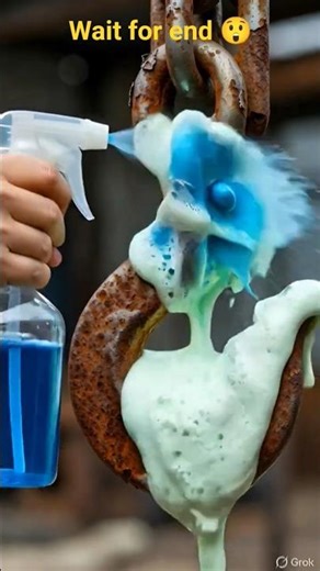 Rust clean Like Magic! 🔥#rust #cleaning