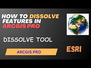 How to Dissolve Features in ArcGIS Pro #dissolve #arcgispro #arcgis