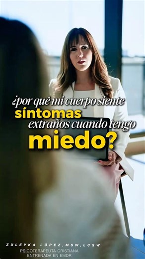 Si tu cuerpo reacciona así cuando tienes miedo, mira esto #shorts