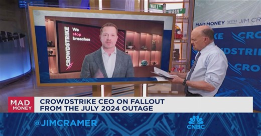 CrowdStrike CEO George Kurtz goes one-on-one with Jim Cramer