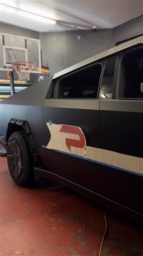 Cybertruck went from factory flex to boss mode ⚡ Satin black armor with commercial cut-outs hittin’ different 🔥 AUTO DESIGN PRO — where even tech trucks get attitude. #autodesignpro #cybertruck #teslawrap #satinblackwrap #commercialwrap #bayareawrapshop #ppf #vinylwrap #autostyle #teslaownersclub #customdesign #fleetgraphics #eastbaywraps #carculture #vehiclebranding #autodesignprofessionals #stealthlook | Auto Design Pro