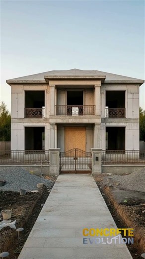 De Terreno a Villa Moderna Colonial con Jardín y Camino de Piedra | Construcción Paso a Paso.