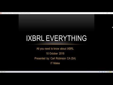 Everything about iXBRL