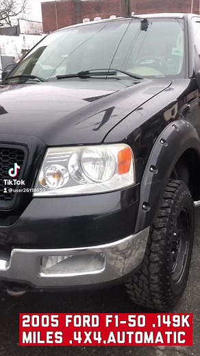 2005 Ford F-150 4x4 Long Bed Truck with New Rims and Tires