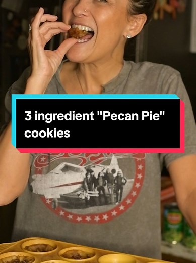 Easy 3 Ingredient Pecan Pie Cookies Recipe