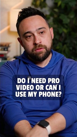 iPhone vs. Professional Business Video 📱 #shorts